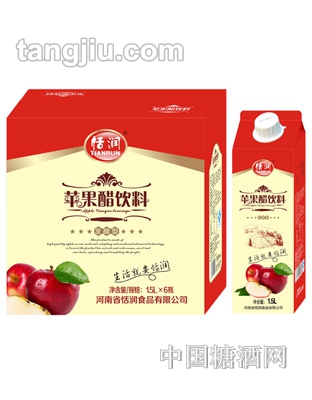 恬潤(rùn)蘋(píng)果醋飲料1500ml