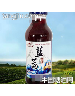 野戀藍莓果肉飲料260ml