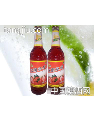 漢斯草莓飲料