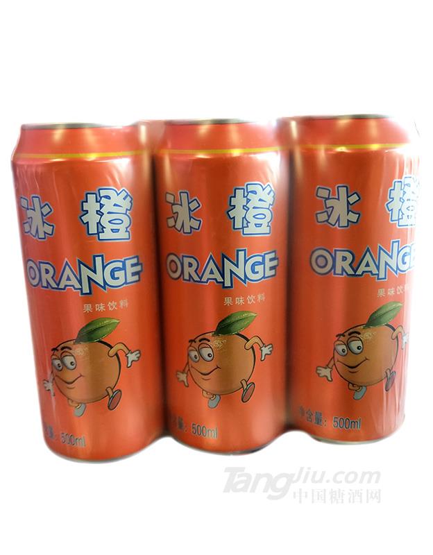 皇威冰橙果味飲料500ml