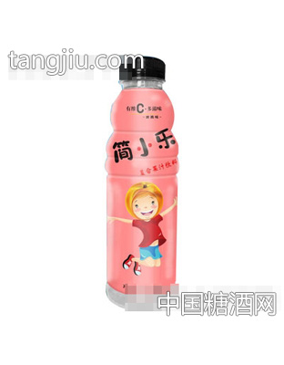 簡(jiǎn)小樂復(fù)合果汁飲料500ml蜜桃味