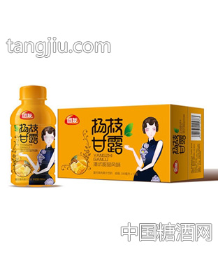 團(tuán)友楊枝甘露港式甜品風(fēng)味復(fù)合果肉果汁飲料350m