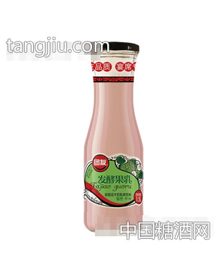 團(tuán)友發(fā)酵果乳哈密瓜牛奶乳味飲料1.5L