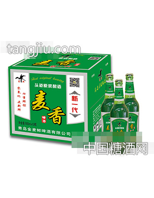 金麥鮮麥香啤酒