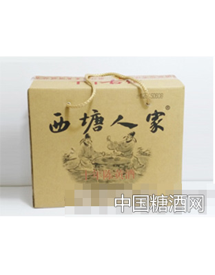 浙江嘉善西塘人家10年陳黃酒428ML（箱）