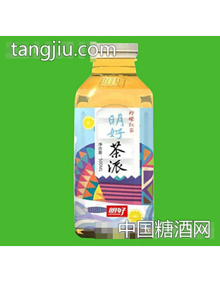 明好茶派檸檬紅茶500ml