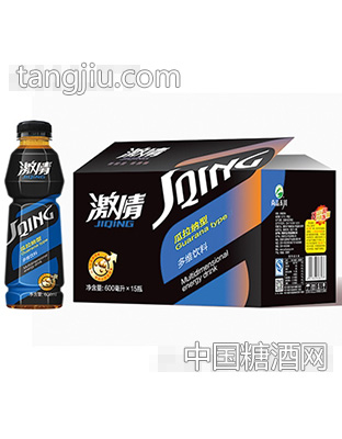 激情瓜拉納型多維飲料600毫升x15瓶