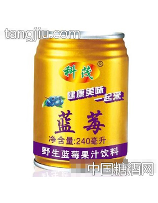 科茂野生藍莓果汁飲料240ml