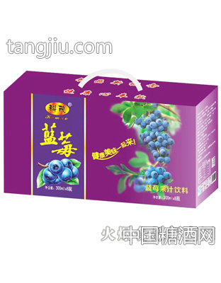 科茂藍莓果汁飲料300mlX8