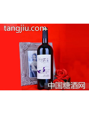 陽陽國際寧菲酒莊珍藏蛇龍珠干紅葡萄酒14℃