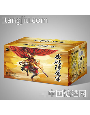 片斷西游降魔篇芒果+黃桃復(fù)合果汁飲料300mlx