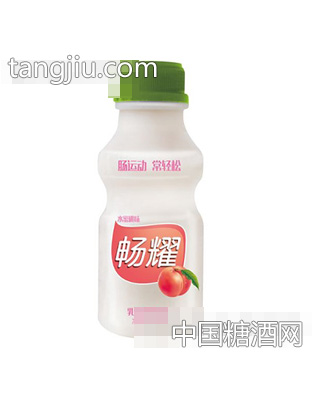 暢耀乳酸菌飲品水蜜桃味340ml