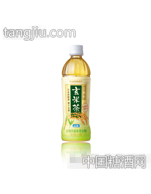 玄米茶（無糖）450ml