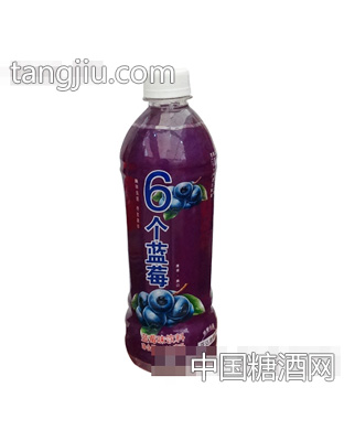 唐人福6個藍(lán)莓果味飲料500ml