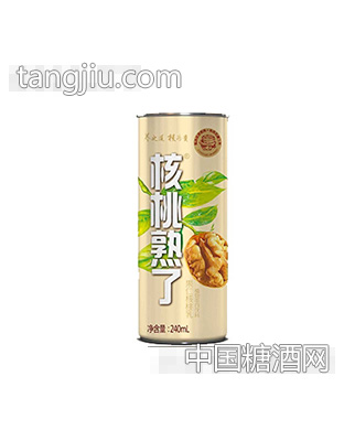 核桃熟了果仁核桃乳240ml