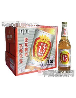 銀稞原漿啤酒13°P 500ml