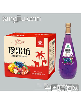 1.5L源農(nóng)珍果坊藍莓汁果汁飲料