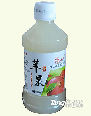 泳春蘋(píng)果汁380ml