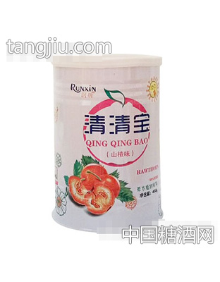 潤(rùn)昕清清寶山楂味400g