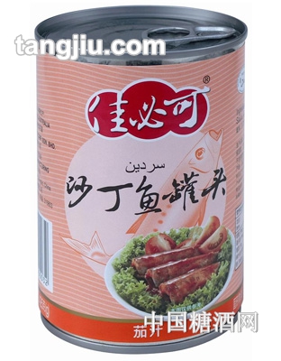 佳必可茄汁沙丁魚(yú)罐頭425g