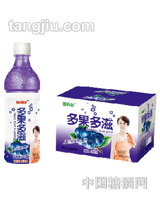 膳鑫園多果多滋藍(lán)莓汁450ml