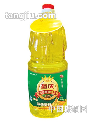 盈成雙低菜籽油99%1.8L