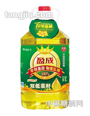 盈成99%雙低菜籽油5L