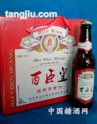 百臣皇經(jīng)典清黃酒(紅標)340ml