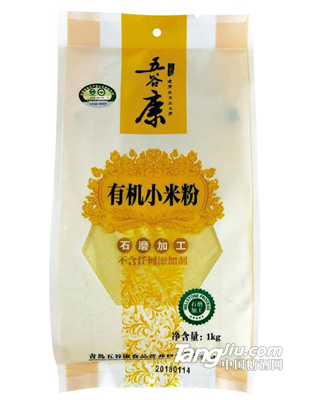 有機石磨小米粉1kg