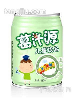 葛之源兒童飲品綠色灌裝