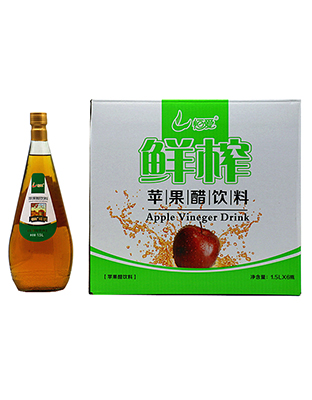 恒愛(ài)蘋(píng)果醋飲料箱裝1.5LX6瓶