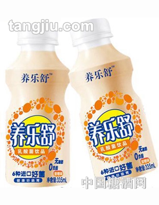 養(yǎng)樂舒乳酸菌飲品甜橙味335ml