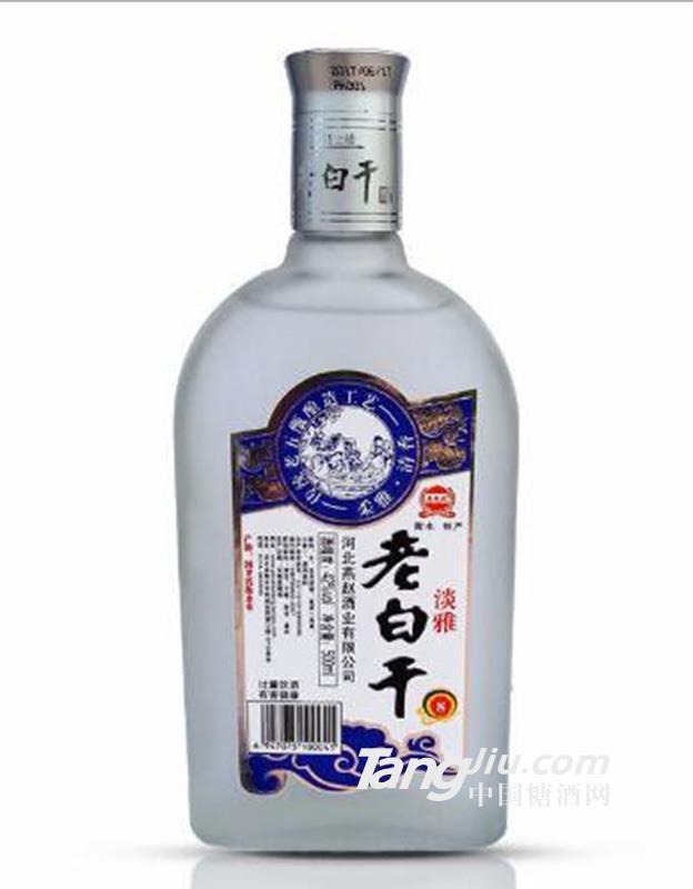 42°燕趙風(fēng)老白干酒淡雅（大扁磨砂）-500ml