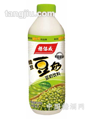 膠瓶綠豆豆奶1L