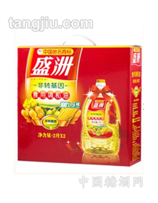 盛洲非轉(zhuǎn)基因食用調(diào)和油2L禮盒