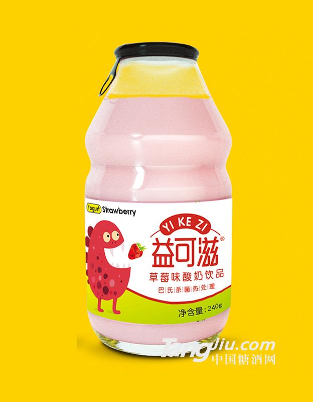 益可滋拉環(huán)酸奶（草莓味）240ml