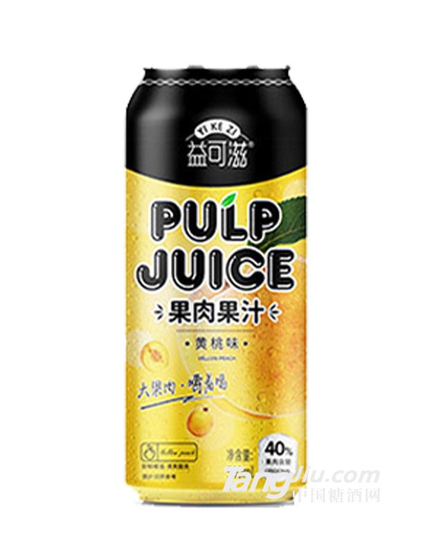 益可滋果肉果汁（蜜桃味）500ml