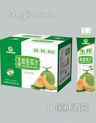 源農(nóng)生榨哈密瓜汁500ml