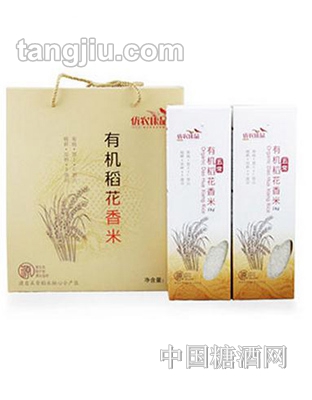 優(yōu)農(nóng)康品有機稻花香米禮盒5kg