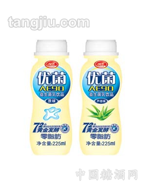 悅家優(yōu)菌AE90益生菌乳飲品225ml