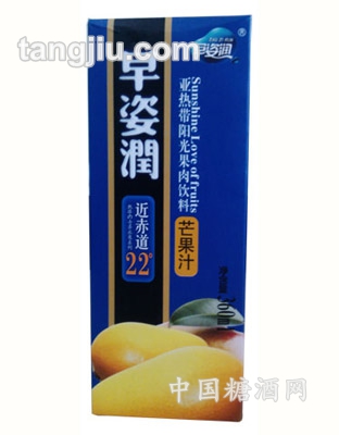 亞熱帶陽光果肉飲料芒果汁360ml