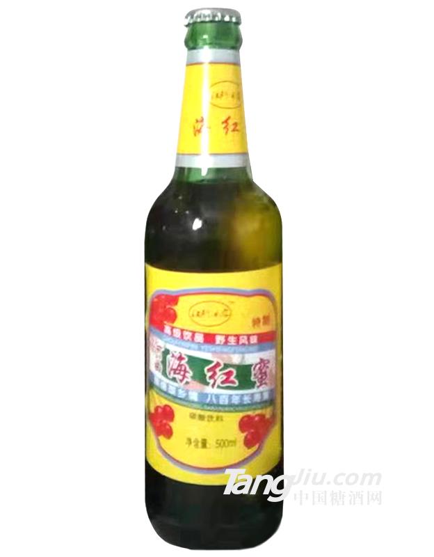 海紅蜜碳酸飲料500ml