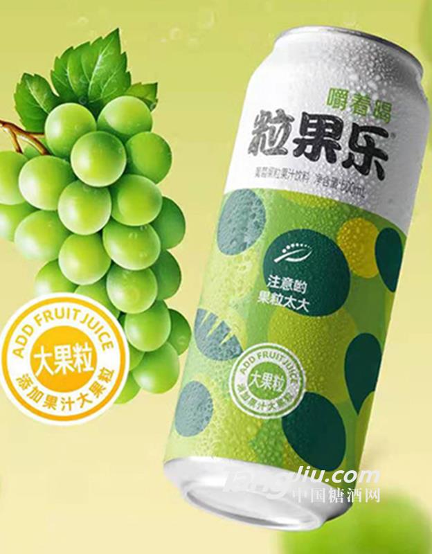 粒果樂(lè)葡萄果粒果汁飲料500ml