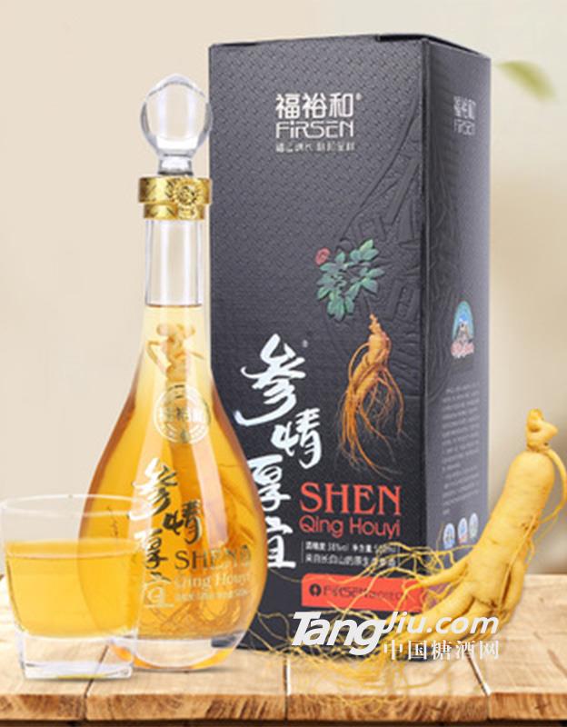 38度長(zhǎng)白山鮮人參高粱酒500ml