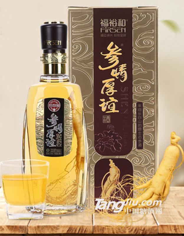 38度長(zhǎng)白山新鮮人參酒原漿酒500ml