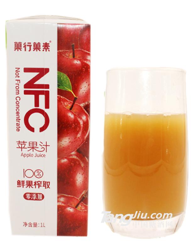 菓行菓素NFC蘋(píng)果汁 1L