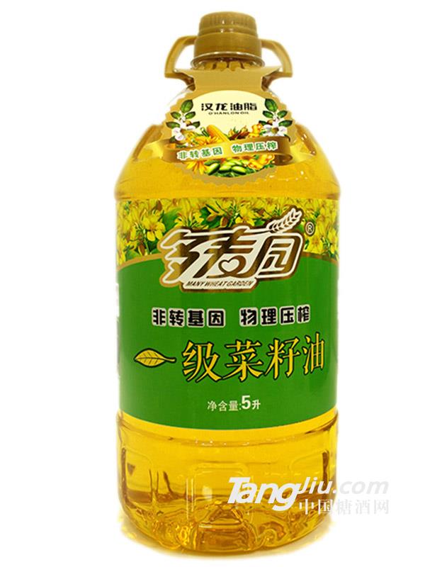 多麥園一級(jí)菜籽油5L