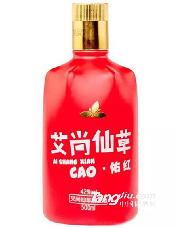 42°艾尚仙草佑紅系列酒500ml