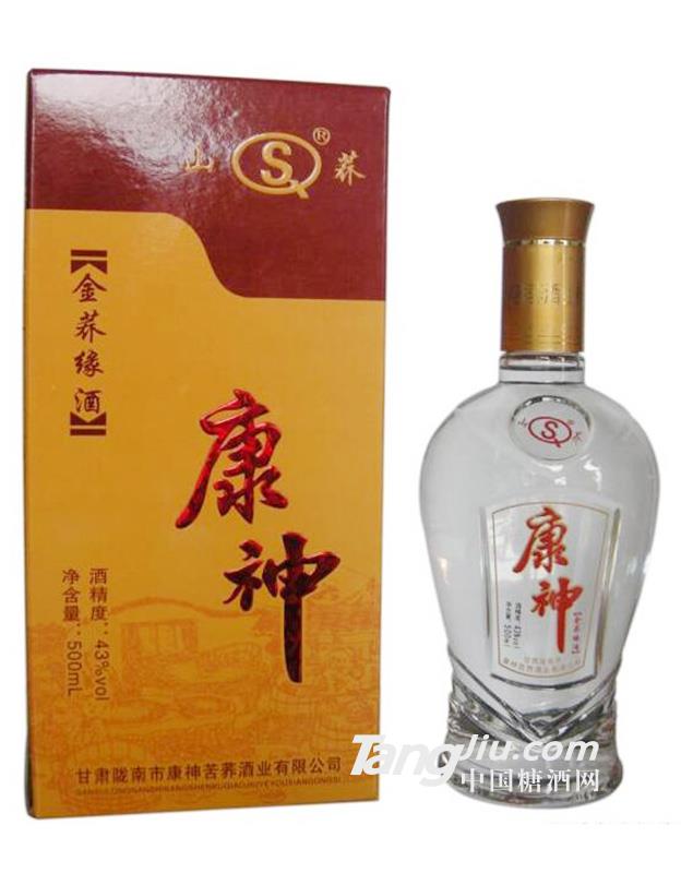 山蕎康神金蕎緣酒500ml