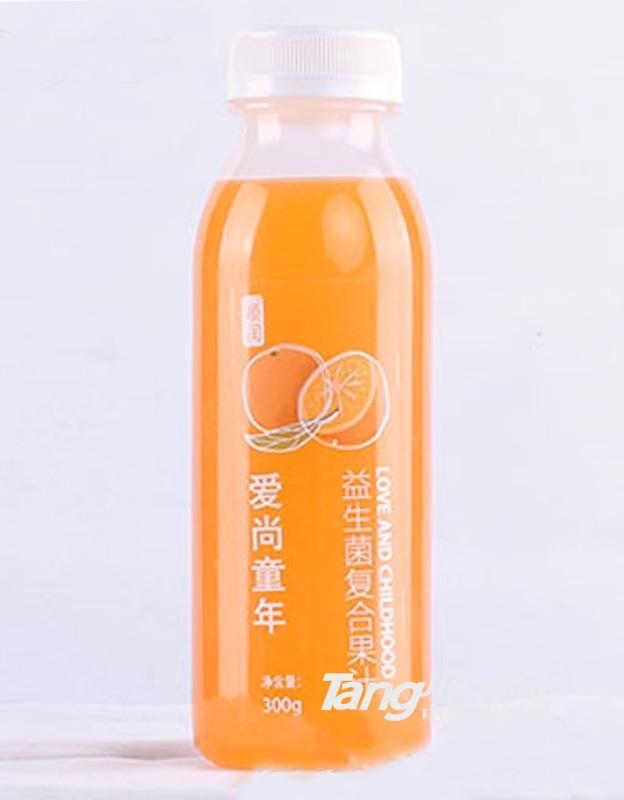 穎潤(rùn)愛(ài)尚童年益生菌復(fù)合甜橙汁300g